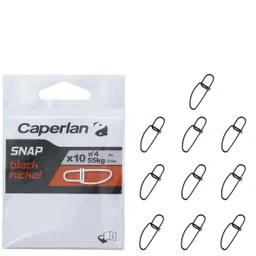 caperlan Fishing Snap - Black Nickel (10 pack)-picture-33