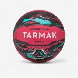Size 5 Basketball R500 - Pink/Black-image-87
