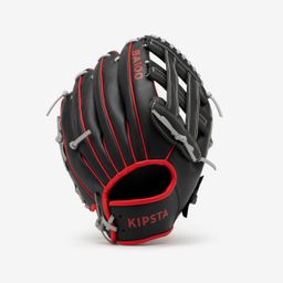 Baseball Glove Right-Hand Throw Adult - BA100 Black Red-image-48