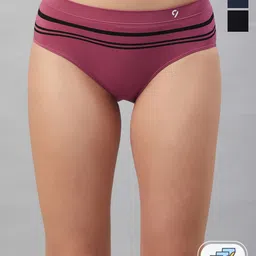 C9 AIRWEAR Pack Of 3 Striped Hipster Briefs-image-69