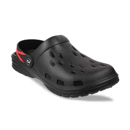 WALKWAY by Metro Men Black Clogs-image-8