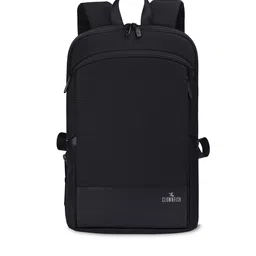 THE CLOWNFISH Unisex Black Solid Backpack-45