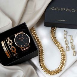 JOKER & WITCH Women Love Stack Watch Gift Set JWLS533-44