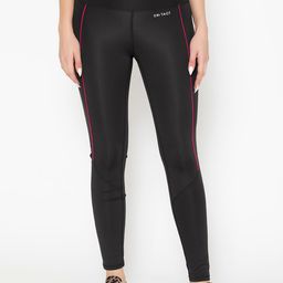 Vami Women Black Anti Odour Gym Track Pants-image-87