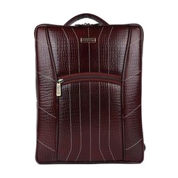 HAMMONDS FLYCATCHER Unisex 16 Inch Laptop Leather Backpack-16