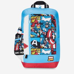 Wildcraft Blue & Red Brand Logo Wiki Squad_1 Backpack-37