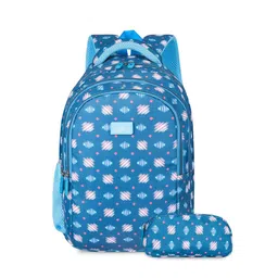 THE CLOWNFISH Kids Printed Medium Backpack with Zip Pouch-94