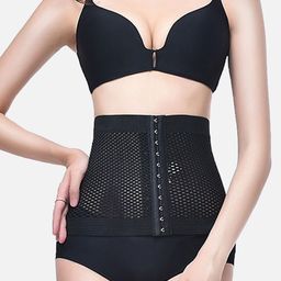Spiaty Women Black Textured Shapewear-image-26