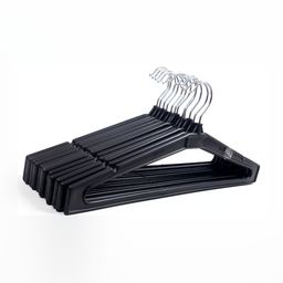 SINAL 24 Pieces Black Steel Shirt Hanger-image-62