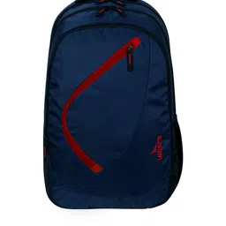 LUNAR'S Unisex Blue & Red Embroidered Backpack-image-31