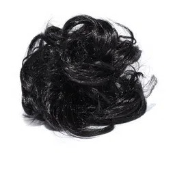 CHRONEX Hair Bun Juda with Clutcher - Black-image-5