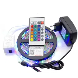 SPARK WORLD Blue & White Rice Shape Remote Control String Lights image 2