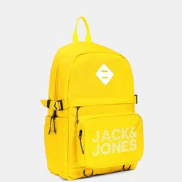 Jack & Jones Men Typography Printed Backpack image 3