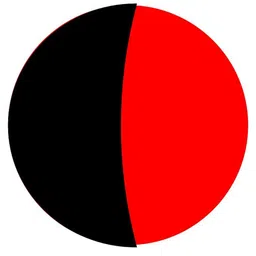 PERPAA Premium Kumkum Set Of 2 Round Stick On Bindi Book - Red & Black image 5