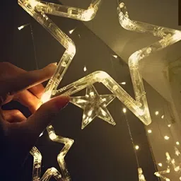 ENORMITY Yellow Star Shape String Lights image 4