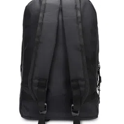 Bewakoof Unisex Black & Red Graphic Printed Backpack image 4