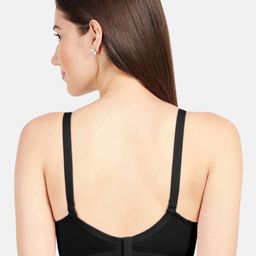 Sonari Black Set Of 2 Non Padded Non Wired Regular Bra image 4