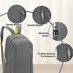 Provogue Unisex Small Backpack image 5