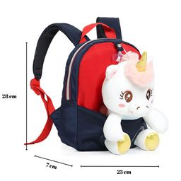 Smily Kiddos Kids Unicorn Plush Backpack image 3