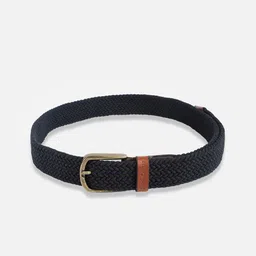 SIMON CARTER LONDON Men Textured Genuine Leather Belt-image-49