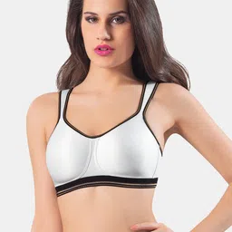 Dazzle White & Black Bra-22