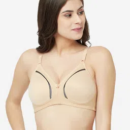 GROVERSONS Paris Beauty Non-Wired Cotton Side Shaped Minimizer Bra-47