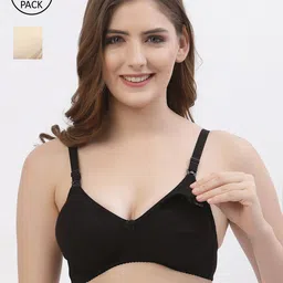 Floret Pack of 2 Full-Coverage Maternity Bra-89