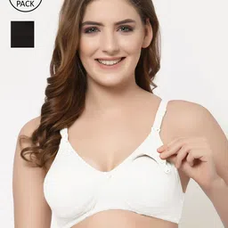 Floret Pack of 2 Full-Coverage Maternity Bra-2