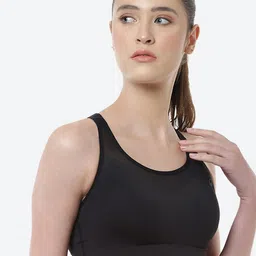 ASICS Black Accelerate Running Bra image 3