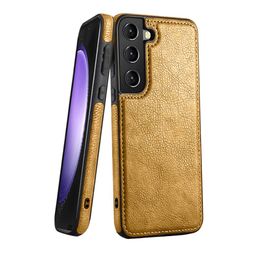 Karwan Samsung S22 Plus Leather Back Case-35