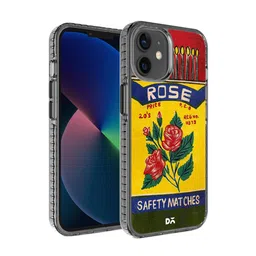 DailyObjects Red & Yellow Rose Matchbox Printed iPhone 12 Mini Back Case-60