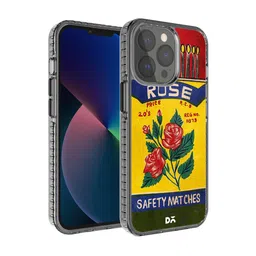 DailyObjects Red & Yellow Rose Matchbox iPhone 13 Pro Back Case-53