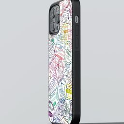 macmerise Immigration Stamps Design iPhone 13 Pro Back Case-26