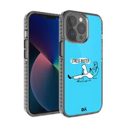 DailyObjects Blue & White Stress Buster iPhone 13 Pro Back Case-31