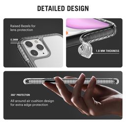 DailyObjects Black & White No Signal iPhone 11 Pro Back Case image 3