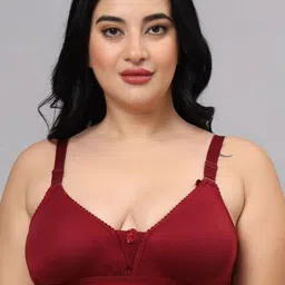 FUNAHME Full Coverage Non Padded Cotton Bra-13