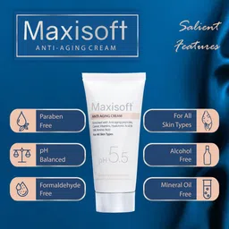 Maxisoft Anti-Aging Cream with Carrot & Vitamins - 50g image 5