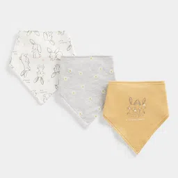 mothercare Infants Pack Of 3 Graphic Printed Bibs-42