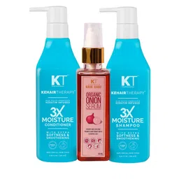KEHAIRTHERAPY Set of 3X Moisture Shampoo 250ml & Conditioner 250ml & Onion Serum 100ml-17