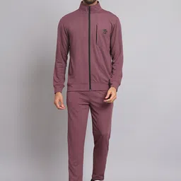 GLITO Front Zipper Mock Collar Tracksuits-picture-4