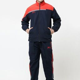 Shiv Naresh Colourblocked Mock-Collar Sweatshirt & Track Pant-picture-43