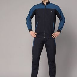 UZARUS Colourblocked Mock Collar Jacket & Trackpant-picture-7
