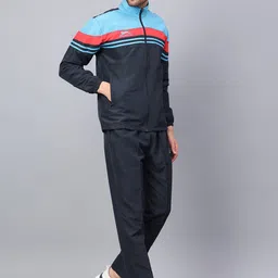 Shiv Naresh Colourblocked Mock Collar Tracksuits image 2