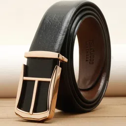 Teakwood Leathers Men Reversible Slim Formal Belt-image-46