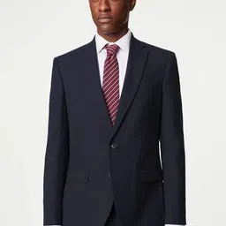 Marks & Spencer Notched Lapel Slim Fit Single Breasted Formal Blazer-44