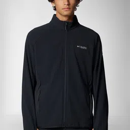 Columbia Men Mock Collar Solid Sports Lightweight Sporty Jacket-image-65