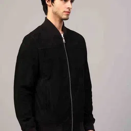 Saint G Stand Collar Water Resistant Bomber Jacket-picture-54