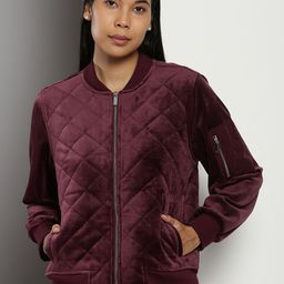 Calvin Klein Mandarin Collar Bomber Jacket-picture-44
