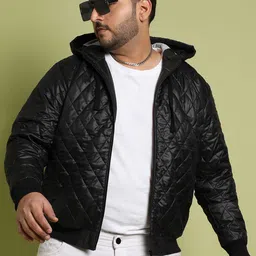Instafab Plus Hooded Puffer Jacket-18