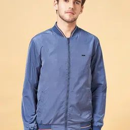BYFORD by Pantaloons Mandarin Collar Bomber Jacket-25